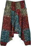 The Four Elements Handloom Cotton Batik Harem Pants