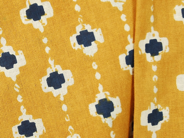 Deep Turmeric Yellow Plus Size Long Wrap Around Skirt