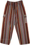 Eastern Bohemian Heavy Unisex Trousers with Side Pockets [7796]