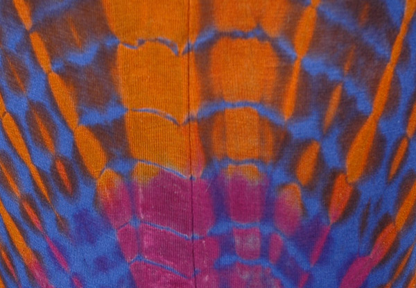 Bon Blue Colorful Soft Tie Dye Stretch Leggings