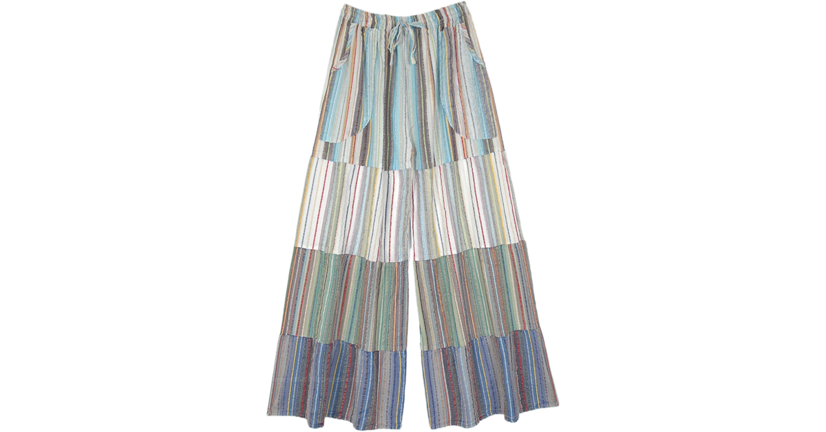 boho striped pants
