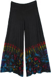 Hippie Celebration Rainbow Tie Dye Wide Leg Pants