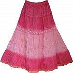 Hibiscus Summer Long Skirt