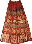 Poppy Bohemian Long Skirt