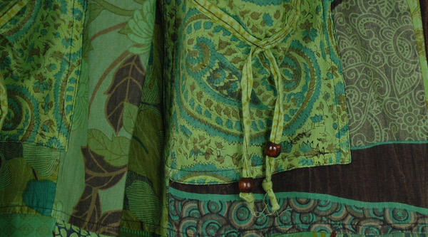 Forest Of Enchantment Patchwork Harem Pants