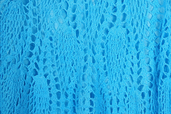 Blue Skies Plus Size Cotton Crochet Long Skirt