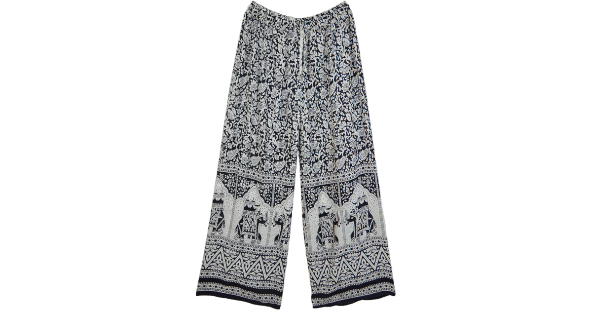 Amazon.com: String Casual Style Printed and Cotton Men's Ethnic Pants Men's  Pants Training Men Black : Sports & Outdoors