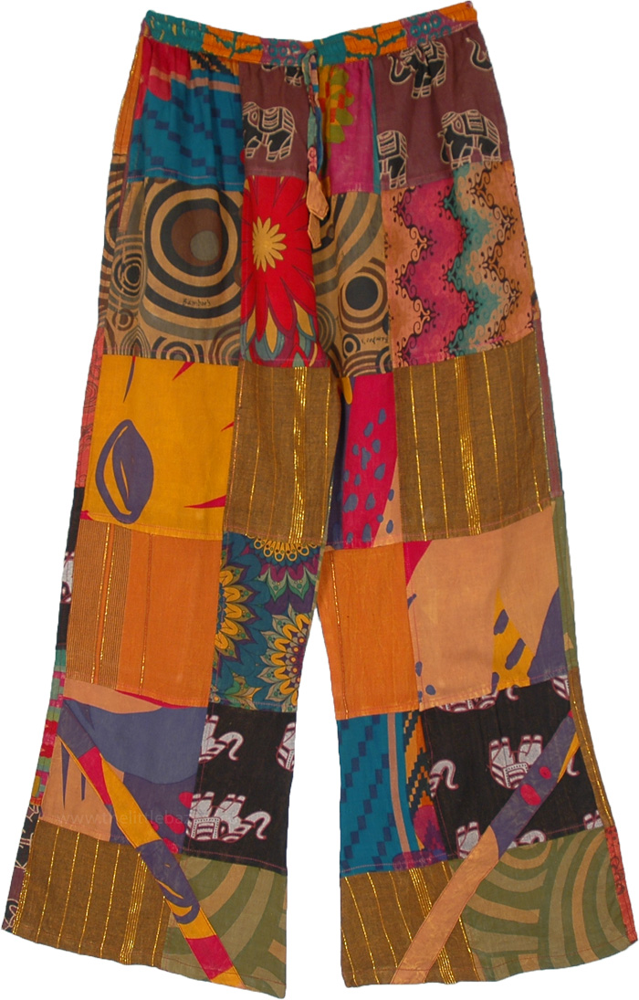 polo patchwork pants