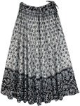 Bohemian Style Feminine Skirt with Drawstring [8518]
