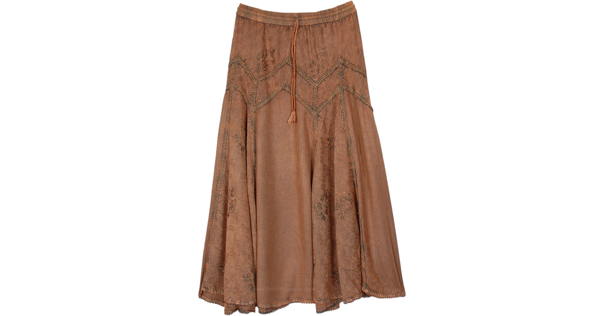 sequin maxi skirt western