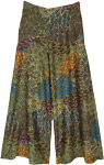 Enchanted Forest Printed Palazzo Pants