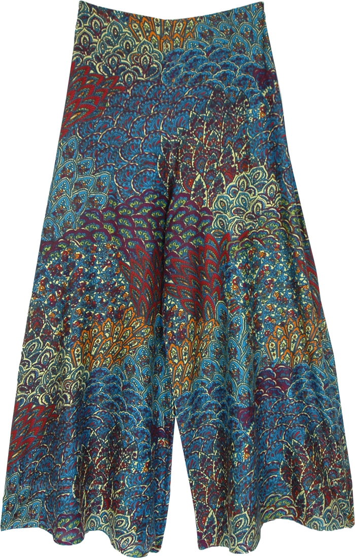 Under The Sea Printed Palazzo Pants