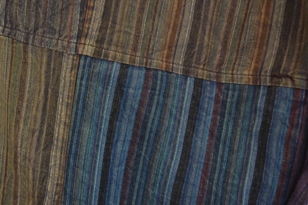 Arabian Nights Striped Patchwork Harem Pants | Multicoloured | Split ...