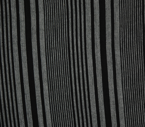 Grey Black Striped Harem Pants with Pockets