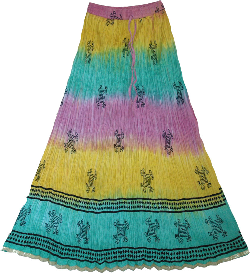 Fiesta Cotton Long Skirt