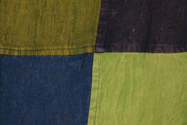 Green Spring Artsy Patchwork Harem Pants