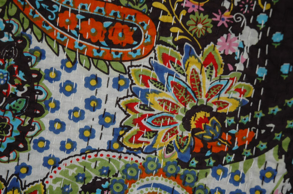 Paisley Garden Threadwork Full Bodied Pants