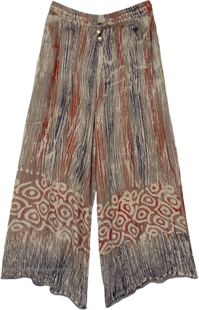 Rocky Mountains Wide Leg Long Casual Pants | Beige | Split-Skirts-Pants ...