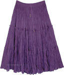 Moon Dance Tiered Full Circle Skirt with Pocket [9354]
