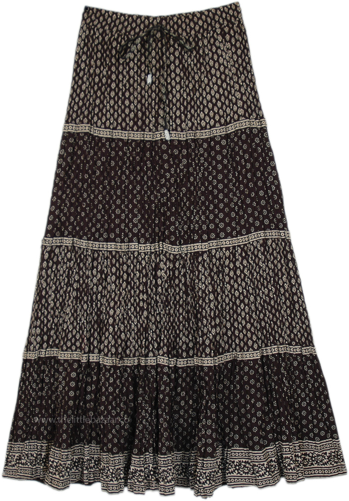 Cotton long skirts online sales