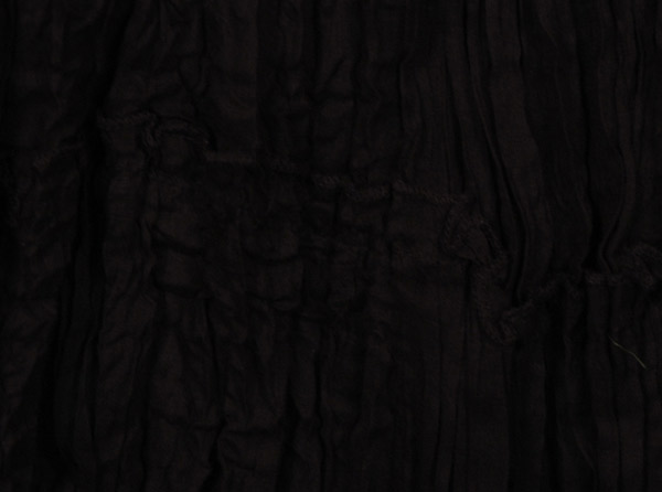 Black Spells Broomstick Seven Tiered Cotton Skirt