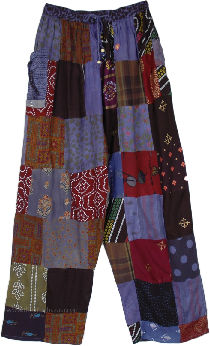 Arabian Nights Magic Patchwork Lounge Pants