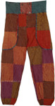 Circus Tricks Boho Unisex Patchwork Harem Pants