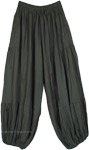 Bohemian Loungewear Rayon Loose Pants with Elastic Waist [9426]