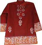 Persian Plum Cotton Tunic
