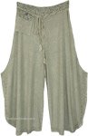 Boho Chic Summer Split Pants in Rayon  [9502]