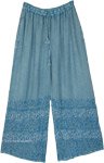 Under The Sea Stonewashed Straight Leg Pants