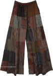 Goblin Cotton Carpet Bohemian Long Patchwork Pants