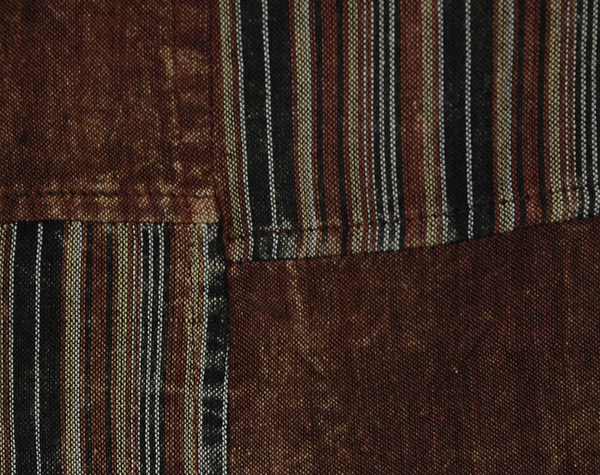 Brown Bronco Hippie Patchwork Harem Pants