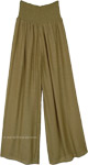 Olive Dream Flowy Wide Leg Pants