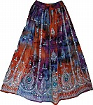 Evening Shaded Sequin Skirt