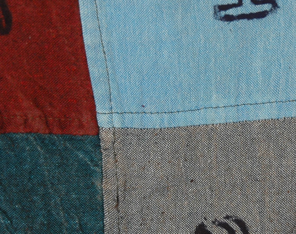 Portuguese Patchwork Pants with Hippie Stamps