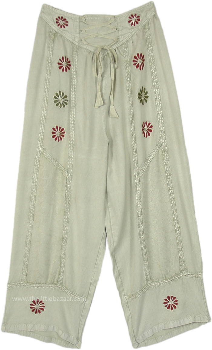 Pistachio Bohemian Leisure Comfort Pants