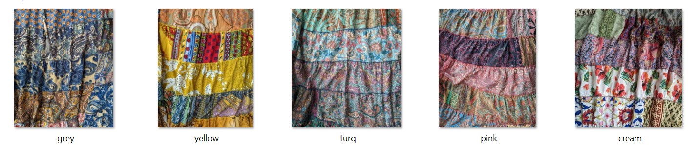 Enigma Variations Soft Multi Panel Maxi Long Skirt