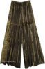 Millbrook Dark Green Tie Dye Flowy Pants
