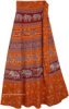 Heath Oregon Long Wrap Skirt
