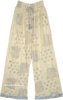 Starlit Beige Boho Cotton Pants