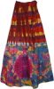 Buccaneer Tie Dye Wrap Gypsy Skirt