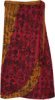 Meztiso Tribal Long Wrap Skirt