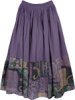Flirty Animal Print Maxi High Low Skirt