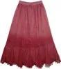 Pride in Pink Chiffon Long Skirt