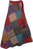 Multicolored Striped Cotton Hippie Pants with Front Pockets
