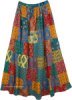 Gypsy Hippie Patchwork Summer Maxi Skirt