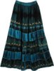 Courtesan Blue Gorgeous Long Skirt