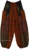 Deep Sea Hippie Patchwork Cotton Pants