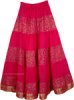 Ferra Royal Block Ethnic Wrap Skirt